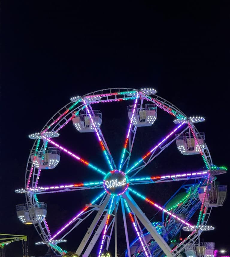 The carnival at the Putnam County Feast of San Gennaro